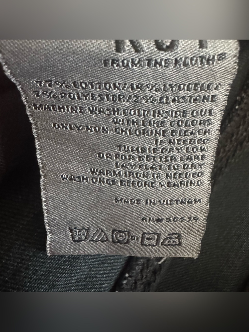 KUT From The Kloth Kelsey High Rise Fab Ab Ankle Flare Jeans Black Sz 14 - Picture 8 of 12